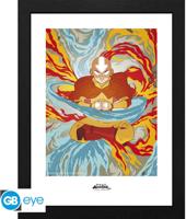 Avatar the Last Airbender Framed Print - Aang Avatar State