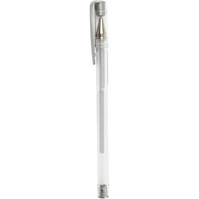 Creativ Company Gelpen, lijndikte 0,8 mm, zilver, 6 stuk/ 1 doos