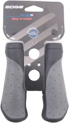 Handvatset Edge ErgoCity - 135mm - Zwart / Grijs