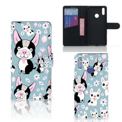 Huawei Y7 (2019) | Telefoonhoesje | Met pasjeshouder | Hondjes