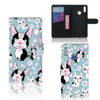 Huawei Y7 (2019) | Telefoonhoesje | Met pasjeshouder | Hondjes