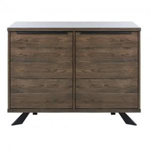 Nordic Home Olan eiken dressoir - 114 cm - bruin