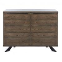 Nordic Home Olan eiken dressoir - 114 cm - bruin