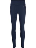 Sporty & Rich legging à logo imprimé - Bleu