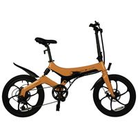 Bohlt elektrische vouwfiets X200 oranje - thumbnail