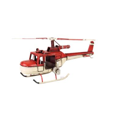A TIN MODEL OF A HELICOPTER