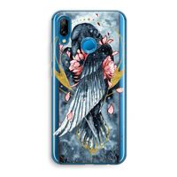 Golden Raven: Huawei P20 Lite Transparant Hoesje