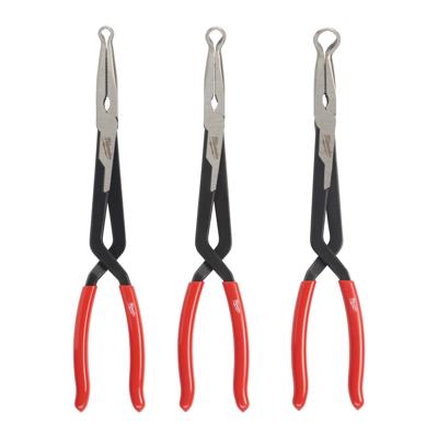 Milwaukee Hose Grip Pliers 3 pc Set Mechanicatangen set (3-delig) - 4932492503