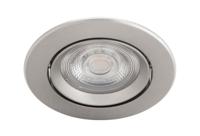Philips Led inbouwspotSparkle 5w - 2700K - 8,5cm metaalgrijs - 75562100