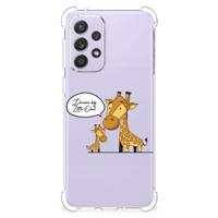 Samsung Galaxy A33 Stevig | Bumper Hoesje | Giraffe