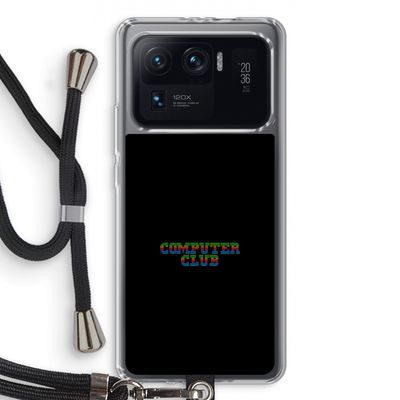 Retro: Xiaomi Mi 11 Ultra Transparant Hoesje met koord