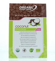 Organic Food Bar chocolade kokosnoot 50 gr bio (12 st)