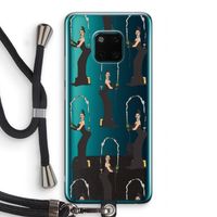 Pop Some Kim: Huawei Mate 20 Pro Transparant Hoesje met koord