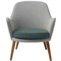 Warm Nordic Dwell Fauteuil Light cyan|Dark cyan, Merit 021|017 - thumbnail