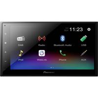 Pioneer DMH-A340DAB Autoradio dubbel DIN Aansluiting voor stuurbediening, Aansluiting voor achteruitrijcamera, Bluetooth handsfree, DAB+ tuner - thumbnail