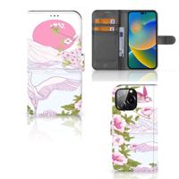 iPhone 14 Pro Max | Telefoonhoesje | Met pasjeshouder | Bird Standing