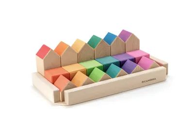 Ocamora Houten Huisjes en Blokken
