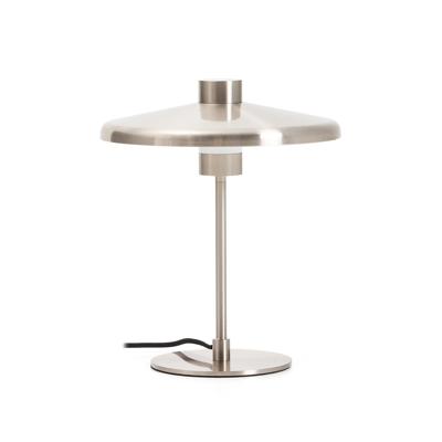 Kave Home Tafellamp 'Nuvira' Gesatineerd metaal, kleur Zilver