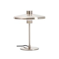 Kave Home Tafellamp 'Nuvira' Gesatineerd metaal, kleur Zilver
