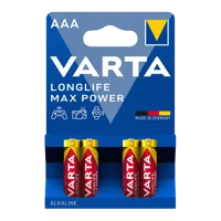 Varta Longlife Max Power AA 4-pack Batterijen