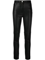 Blanca Vita pantalon skinny en cuir artificiel - Noir - thumbnail