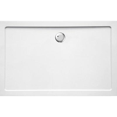 GO by Van Marcke Helion douchebak kunststofcomposiet 140x90x3.5cm rechthoek afvoer D90mm zonder potenstel wit AJSC1490S