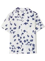 Bonpoint chemise à fleurs - Blanc