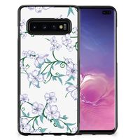 Samsung Galaxy S10+ Uniek Skin Case Blossom White