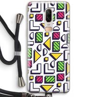 8-bit N°4: OnePlus 6 Transparant Hoesje met koord 8-bit N°4: OnePlus 6 Transparant Hoesje met koord