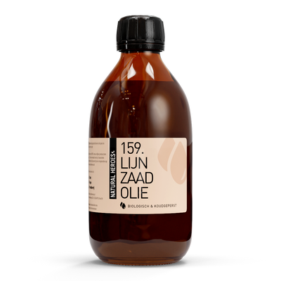 Lijnzaadolie (Biologisch & Koudgeperst) 300 ml