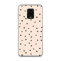 Kleine kattenkopjes: Xiaomi Redmi Note 9 Pro Transparant Hoesje