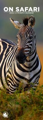 Safari Slimline Kalender 2026
