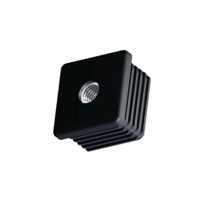 Inslagdop voor koker 40x40 met schroefdraad M10 (set van 2 stuks)