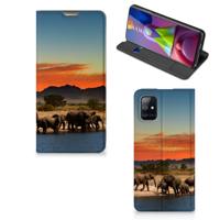 Samsung Galaxy M51 | Hoesje maken | Olifanten