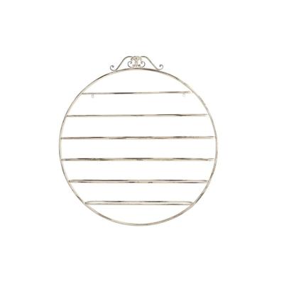 Flessenrek DKD Home Decor Metaal Wit (105 x 9,5 x 114 cm)