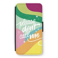 Don't call: iPhone 11 Pro Max Flip Hoesje