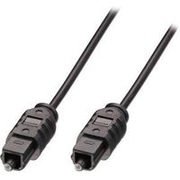 Lindy TosLink Cable (optical SPDIF), 2m audio kabel Zwart - thumbnail