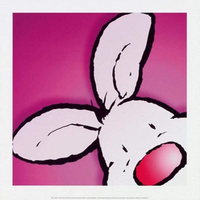 Kunstdruk Jean Paul Courtsey - Rabbit 30x30cm