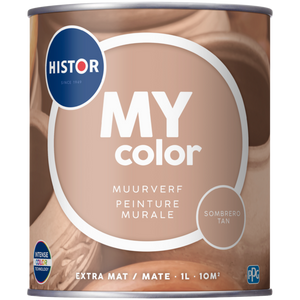 Histor MY color Muurverf Extra Mat - Sombrero Tan