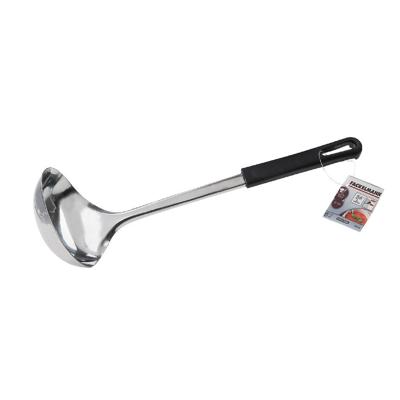 Fackelmann food and more soeplepel 30 cm zwart pp/rvs
