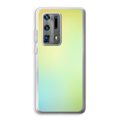 Minty mist pastel: Huawei P40 Pro Plus Transparant Hoesje