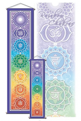 Chakra Banner (30 x 120 cm)