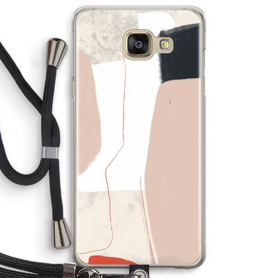 Lava: Samsung Galaxy A5 (2016) Transparant Hoesje met koord