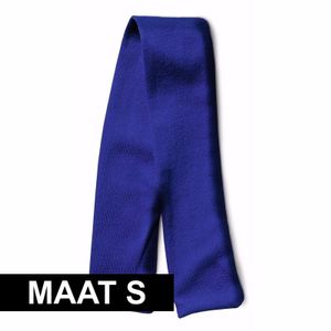 Knuffel kleding blauwe sjaal maat S voor Clothies knuffels   -
