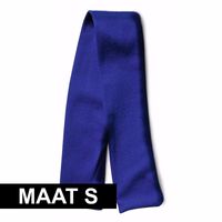 Knuffel kleding blauwe sjaal maat S voor Clothies knuffels   - - thumbnail