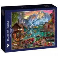 Lago Di Braies, Italy Puzzel 1000 stukjes