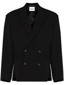 AMBUSH blazer à boutonnière croisée - Noir