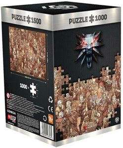 The Witcher Puzzle - Birthday (1000 pieces)