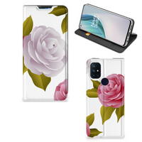 OnePlus Nord N10 5G Smart Cover Roses - thumbnail