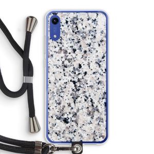 Gespikkelde marmer: Honor Play 8A Transparant Hoesje met koord